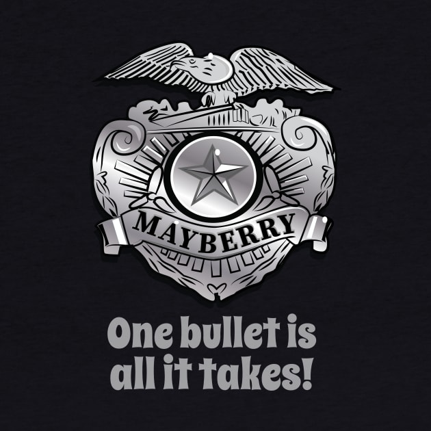 Mayberry Police Badge by chrayk57